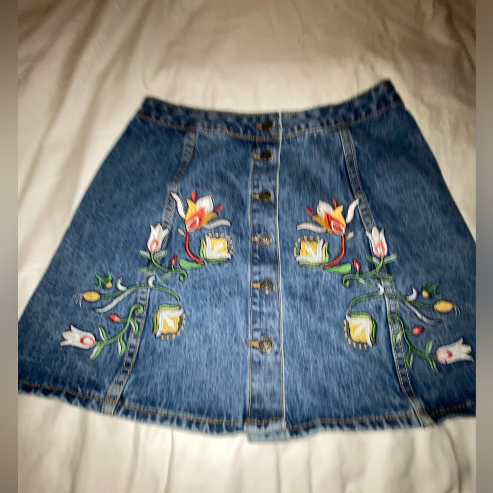 Choles demins skirt size XL